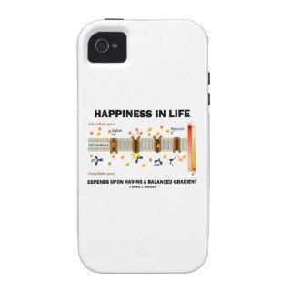 Happiness In Life Depends Upon Having Balanced iPhone 4/4S Cover