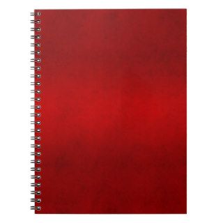 Christmas Red Crimson Parchment Color Template Notebook