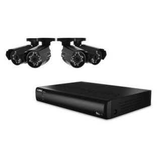 Lorex 8 CH 500GB Surveillance System with (4) 600TVL Indoor/Outdoor Cameras LH018511C4F
