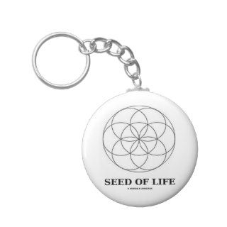 Seed Of Life (Sacred Geometry) Keychains