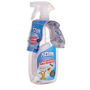 Fizzion 23 oz. Empty Bottle with 2 Pet Stain and Odor Remover Refill Tablets 156 8572E