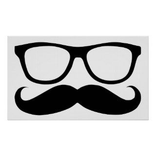 Mustache Nerd Posters