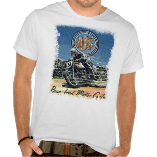 AJS VINTAGE MOTORCYCLES. SHIRTS