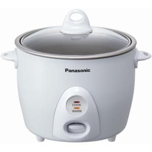 Panasonic 5.5 Cup Rice Cooker with Glass Lid SRG10G
