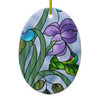 Faux Stained Glass fun ornament