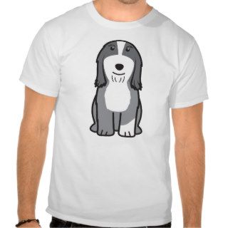 Bearded Collie Dog Cartoon Shirt
