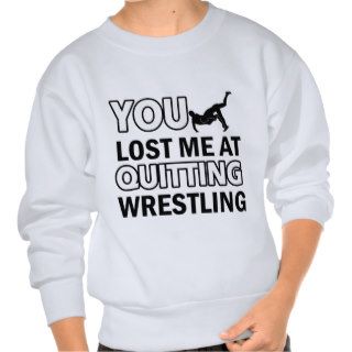 Cool wrestling designs pull over sweatshirt