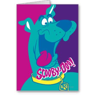 Green Scooby Doo Greeting Cards