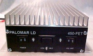 Palomar LD 450 fet LD High Drive 10 Meter Linear Amplifier Amp Ab Biased & Preamp Electronics