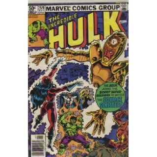 The Incredible Hulk 259 Marvel Comics Books
