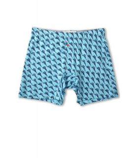 Tommy Bahama Marlin Madness Knit Boxers Mens Underwear (Blue)