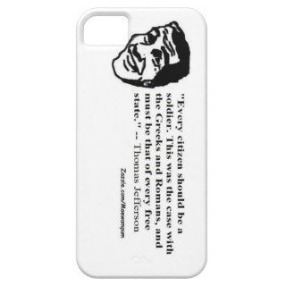 Every citizen should be a soldier.iPhone 5 case