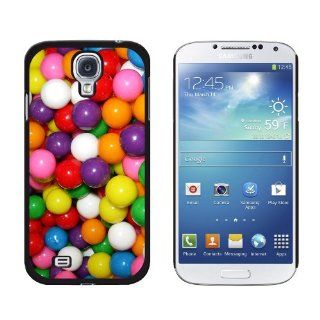 Graphics and More Gumballs Candy Snap On Hard Protective Case for Samsung Galaxy S4   Non Retail Packaging   Black Cell Phones & Accessories