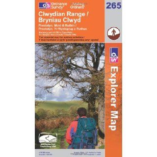 Exp 265 Clwydian Range (Explorer Maps) (OS Explorer Map) Ordnance Survey 9780319240786 Books