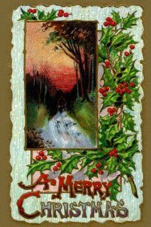 "Merry Christmas" Print (Canvas 20x30)  