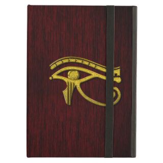 Eye of Horus Gold Color iPad Case