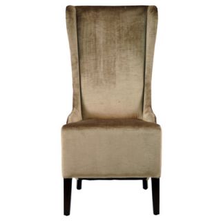Safavieh Deco Bacall Faux Silk Velvet Wing Chair MCR4501A