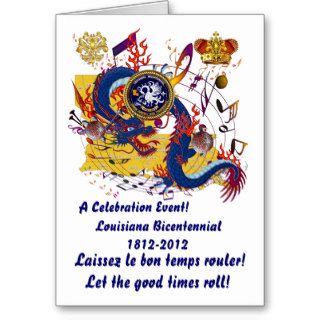 Bicentennial Louisiana Important See Notes Below Greeting Cards