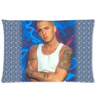 Custom Eminem Blue Pillowcase Design Cotton Pillow Covers Pw419  
