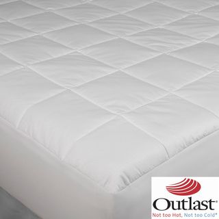 Outlast Cotton 350 Thread Count Quilted Mattress Pad
