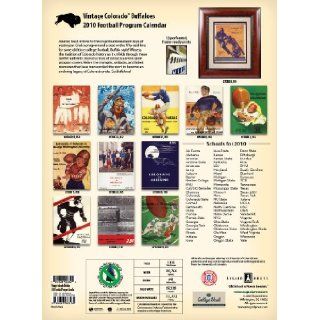 Vintage Colorado Buffaloes 2010 Football Program Calendar Asgard Press 9781603683180 Books