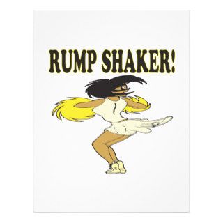 Rump Shaker Personalized Flyer