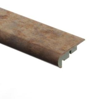 Zamma Aged Terracotta 3/4 in. Thick x 2 1/8 in. Wide x 94 in. Length Laminate Stair Nose Molding 013541586