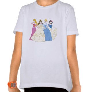 Cinderella, Sleeping Beauty, Snow White, and Belle T shirts