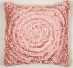 Victoria Dupioni Silk Pink Throw Pillow Cottage Home Throw Pillows