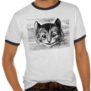 Alice in Wonderland Cheshire Cat T shirts