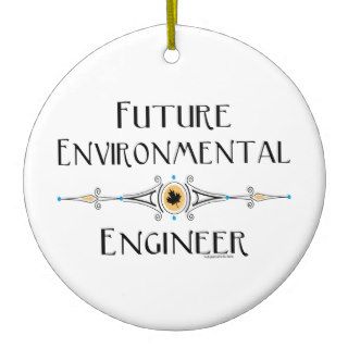 Future Environmental Engineer Christmas Ornament