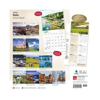 Wales 2014 Calendar Browntrout Publishers 9781465017789 Books