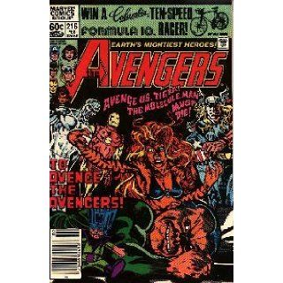 Avengers Volume 1 Issue 216 (Volume 1 Issue 216) Jim Shooter, Alan Weiss Books
