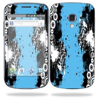 Protective Skin Decal Cover for Samsung Galaxy Exhilarate Cell Phone AT&T Sticker Skins Hip Splatter Cell Phones & Accessories