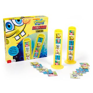 Pressman Toys Sponge Bob Mastermind Towers Pressman Toy Board Games