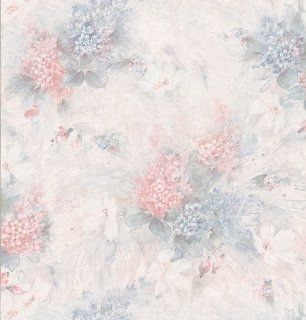 Brewster 261 05058 Parkview Designs For Your Bath Contemporary Calalilly Wallpaper, 20.5 Inch by 396 Inch, Pink    
