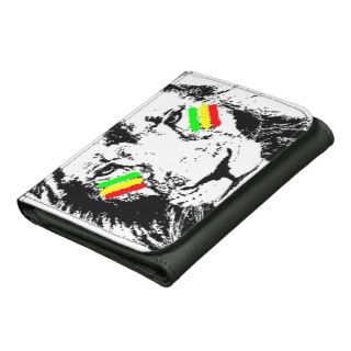 Conquering Lion Rasta Faux Leather Wallet