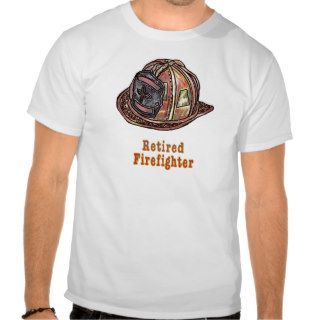 Retired Firefighter Tee Shirts