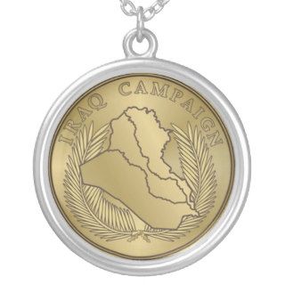 Iraq Campaign Medal Necklace
