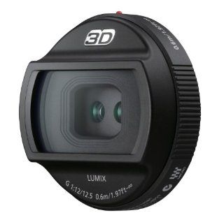 Panasonic Lumix 12.5mm f/12 3D G Lens for Micro Four Thirds Interchangeable Lens Cameras  Compact System Camera Lenses  Camera & Photo