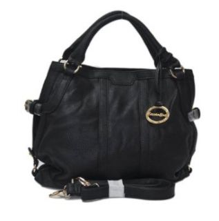 Sori Collecion "292" Satchel High Quality Designer Inspired Handbag (Black292) Shoes
