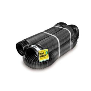 FLEX Drain 4 in. x 25 ft. Perforated Pipe 52310D