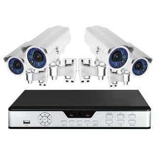 Zmodo 8 Channel H.264 Network DVR Surveillance Camera System With 4 Outdoor Vari focal Audio Sony CCD Security Cameras   1TB Hard Drive Pre installed  Complete Surveillance Systems  Camera & Photo