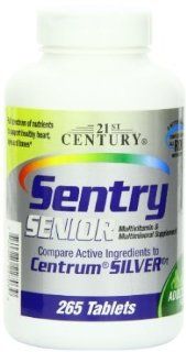 21st Century Sentry Senior, 265 Tablets Health & Personal Care