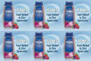 Tums Ultra Maximum Strength Antacid/Calcium Supplement, 265 Tabs each (pack of 6) 
