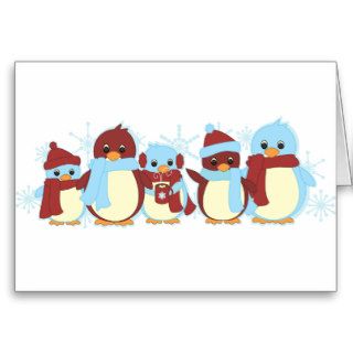 Penguin Around Greeting Cards