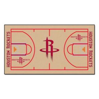 FANMATS Houston Rockets 2 ft. x 3 ft. 8 in. NBA Court Runner 9488