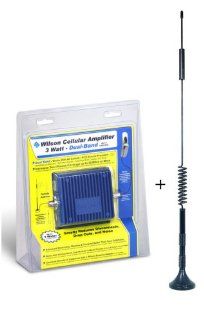 Combo of Wilson Cellular 800MHz/1900MHz Dual Band 3 Watt Direct Connection Amplifier (811201) and Magnet Mount Antenna (301103) for Verizon, AT&T GSM/GPRS/TDMA, Cingular, Alltel, Sprint PCS, T Mobile (850MHz, 1900MHz), Cellular One, US Cellular, Metro 