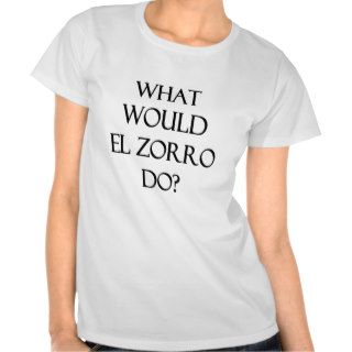 El Zorro T shirt