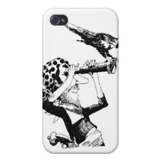 Pirate with Spyglass iPhone 4/4S Cases